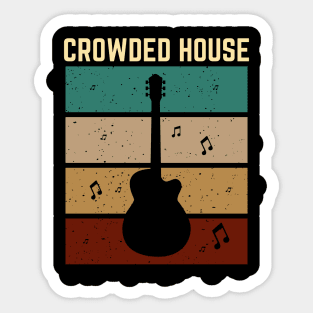 CROWDED HOUSE BAND Sticker